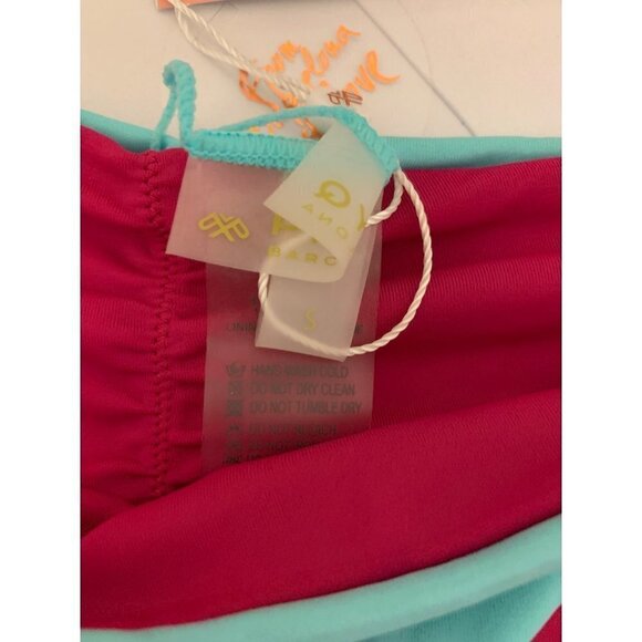 Pilyq Dreamy Blue Reversible Bikini Swim Bottom NEW S - Picture 4 of 4